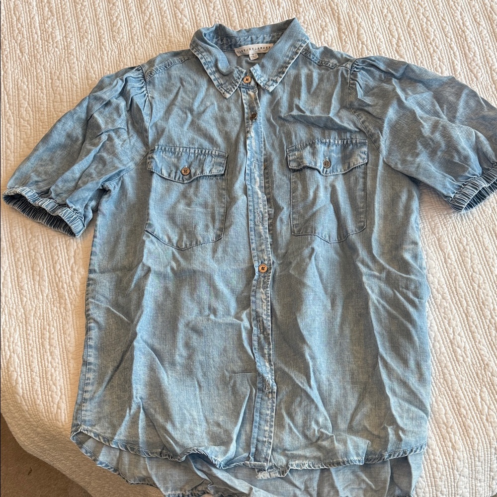 Jane and Delancey Light Blue Blouse
